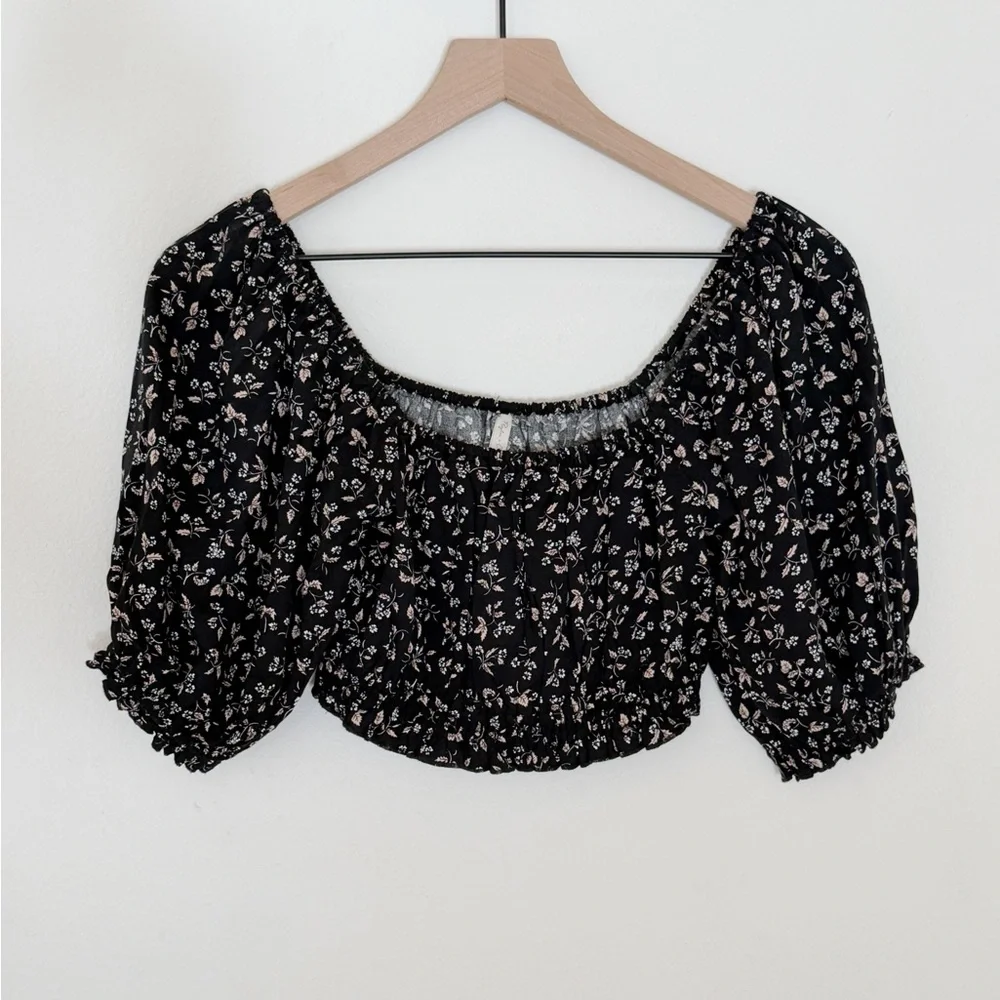 Rylee + Cru Black Floral Skirt Set - Picture 2 of 7